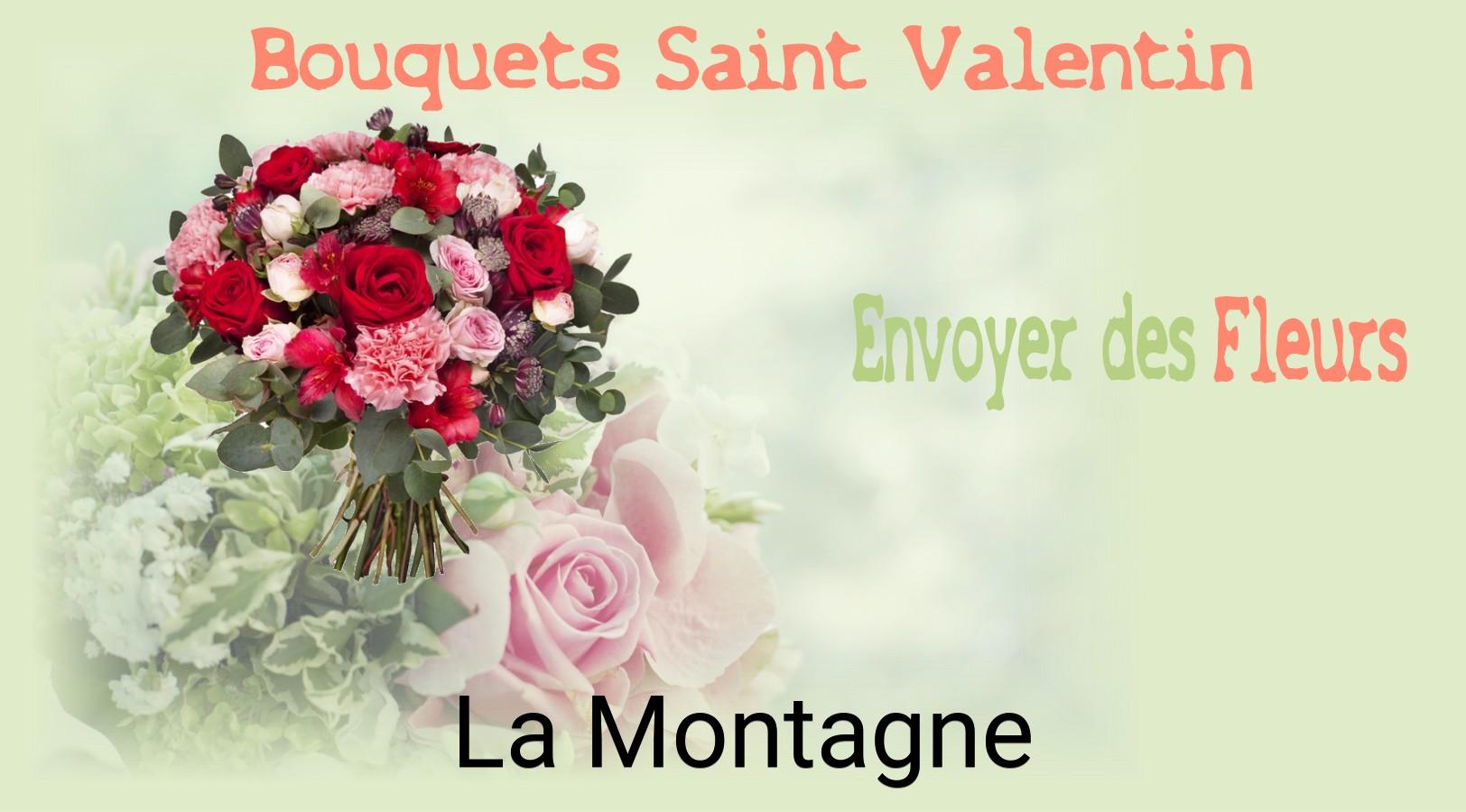 Roses de Saint-Valentin livrées à La Montagne